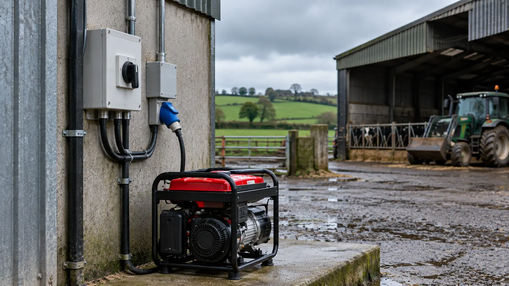 Backup power for farms and businesses